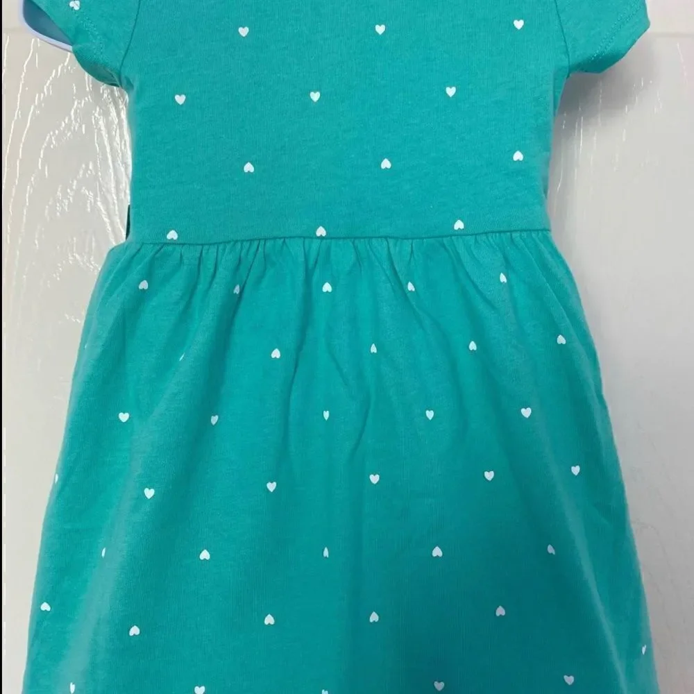 CARTER’S 12M Knit Dress with little hearts